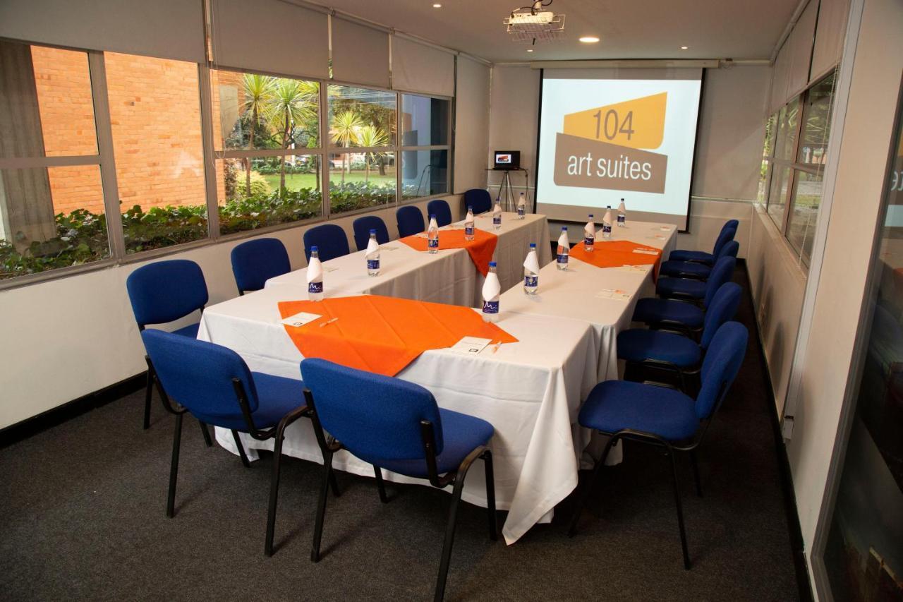 Hotel 104 Art Suites Bogotá Dış mekan fotoğraf